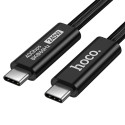 Kabel Hoco US15 USB-C na USB-C 240W 1 m černý