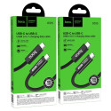 Kabel Hoco US15 USB-C na USB-C 240W 1 m černý