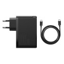 BASEUS CCGAN2P-L01 GaN Nabíječka 4v1 (2xUSB, 2x USB-C PD), výkon 100W, USB-C kabel, černá