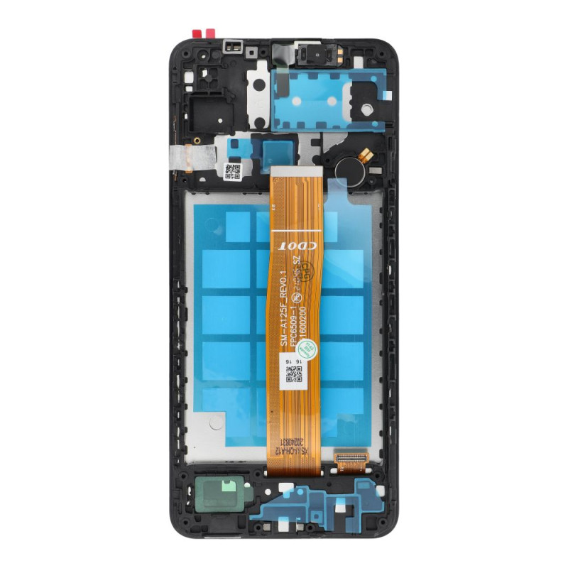 LCD displej FixCell pro Samsung Galaxy A12 (A125) s celým rámečkem