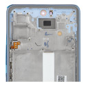 OLED displej (Hard OLED) pro Samsung Galaxy A53 (A536) s rámečkem – modrý