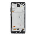 OLED displej (Hard OLED) pro Samsung Galaxy A72 (A725) s rámečkem