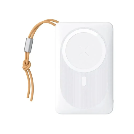 VEGER W1151 MagOn MagSafe bezdrátová powerbanka 10.000mAh, 22,5W PD, bílá