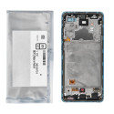 OLED displej Samsung Service Pack GH82-25460B pro Samsung Galaxy A72 4G (A725F) – modrý