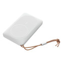 VEGER W1151 MagOn MagSafe bezdrátová powerbanka 10.000mAh, 22,5W PD, bílá