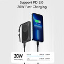 VEGER W1151 MagOn MagSafe bezdrátová powerbanka 10.000mAh, 22,5W PD, bílá