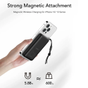 VEGER W1151 MagOn MagSafe bezdrátová powerbanka 10.000mAh, 22,5W PD, bílá