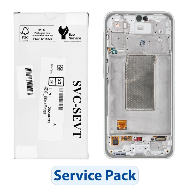 OLED displej Samsung Service Pack GH82-36841C pro Samsung Galaxy A36 5G (A366B) – limetkový