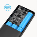 VEGER W2032C T100 Powerbanka pro MacBook/ultrabook s výkonem 100W a kapacitou 20.000mAh, černá