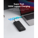 VEGER W2032C T100 Powerbanka pro MacBook/ultrabook s výkonem 100W a kapacitou 20.000mAh, černá