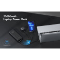 VEGER W2032C T100 Powerbanka pro MacBook/ultrabook s výkonem 100W a kapacitou 20.000mAh, černá