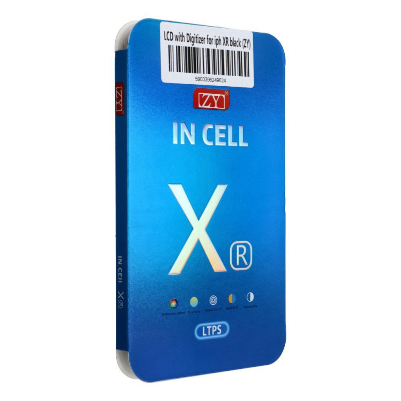 LCD displej (LTPS) ZY pro iPhone XR – černý