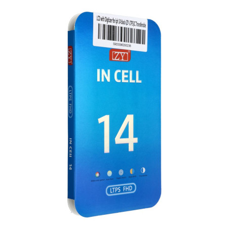 LCD displej (LTPS) ZY pro iPhone 14 – černý