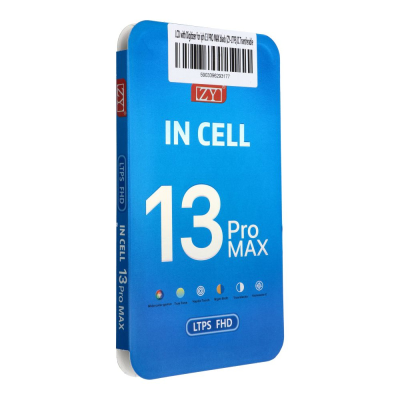 LCD displej (LTPS) ZY pro iPhone 13 Pro Max – černý