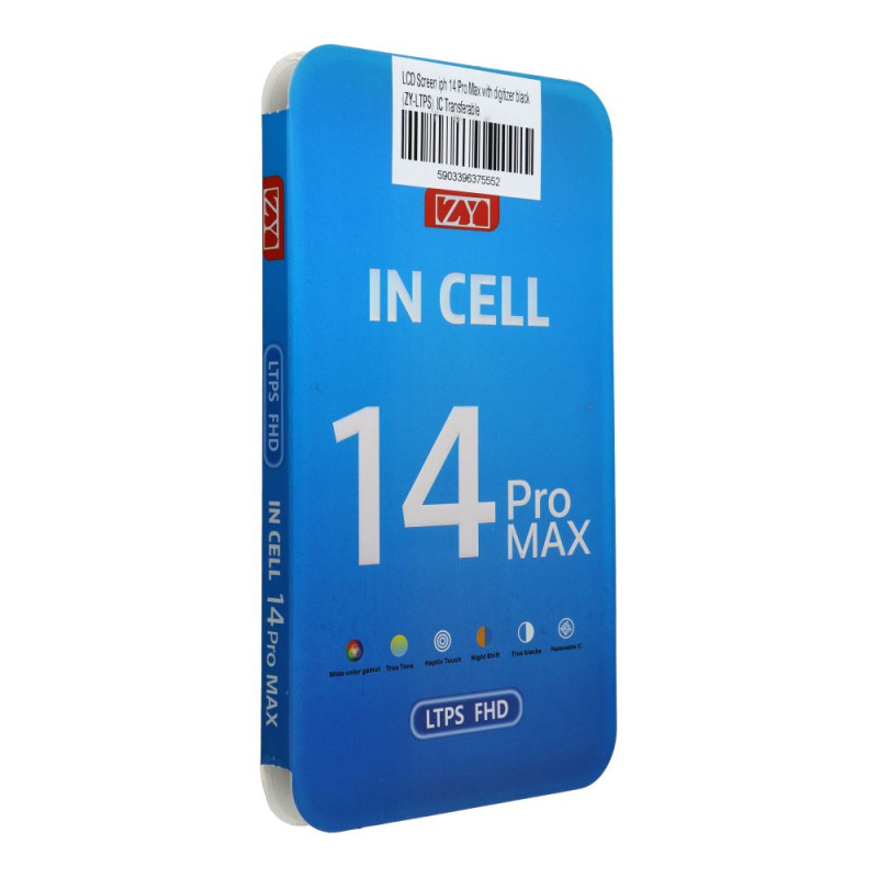 LCD displej (LTPS) ZY pro iPhone 14 Pro Max – černý