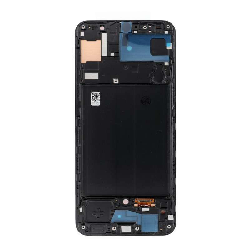 OLED displej REWA pro Samsung Galaxy A50 s rámečkem – černý
