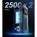 Vzduchový kompresor Ugreen CD259 s dobíjecí baterií a LED světlem - černý