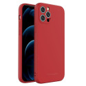 WOZINSKY Color Case Silikonový odolný a pružný kryt pro iPhone 13 Pro, červený