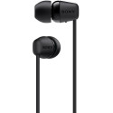 Sluchátka Sony WI-C200 černá – bezdrátová