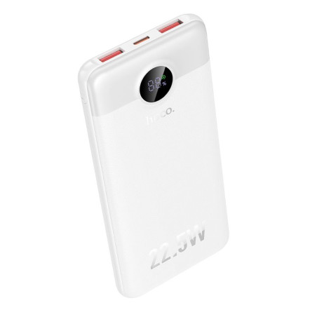 Powerbank Hoco J172 10000mAh 22,5W PD LED – bílý