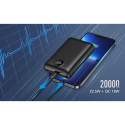 Powerbanka Veger S20 20000mAh 22,5W černá