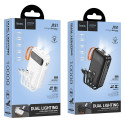 Powerbanka Hoco J151 10000 mAh s kabely a svítilnou