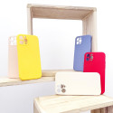WOZINSKY Color Case Silikonový odolný a pružný kryt pro iPhone 7/8/SE 2020, červený
