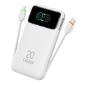 Powerbank Veger FUERZA 10 10000mAh 20W s kabely USB-C a Lightning