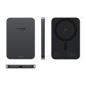 PanzerGlass emPower Qi2 MagSafe powerbanka 5000 mAh pro iPhone – černá