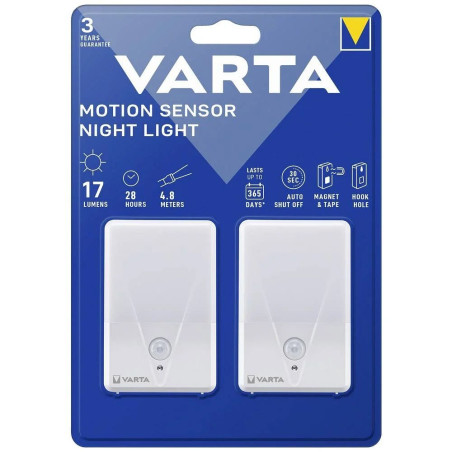Varta noční LED lampička se senzorem pohybu 16624 – balení 2 ks