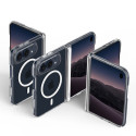 Kryt Tech-Protect MagPeak s MagSafe pro iPhone Duo – průhledný, hybridní TPU a PC