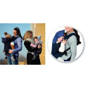 Ergonomické nosítko MoMi COLLET modré – obrázek 5