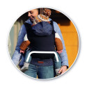 Ergonomické nosítko MoMi COLLET modré – obrázek 6