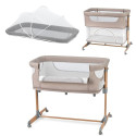 Postýlka MoMi SMART BED 4v1 - béžová – obrázek 6