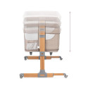 Postýlka MoMi SMART BED 4v1 - béžová – obrázek 9