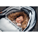 Zimní fusak MoMi COZY - šedý – obrázek 3