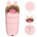 Zimní fusak MoMi COZY pro kočárek - růžový – obrázek 10