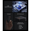 BASEUS CCGP050102 GaN3 Pro Tříportová nabíječka USB + 2x USB-C PD 65W a USB-C kabel, bílá