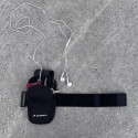 WOZINSKY WABBK1 Běžecké pouzdro na telefon, 2 kapsy, černé