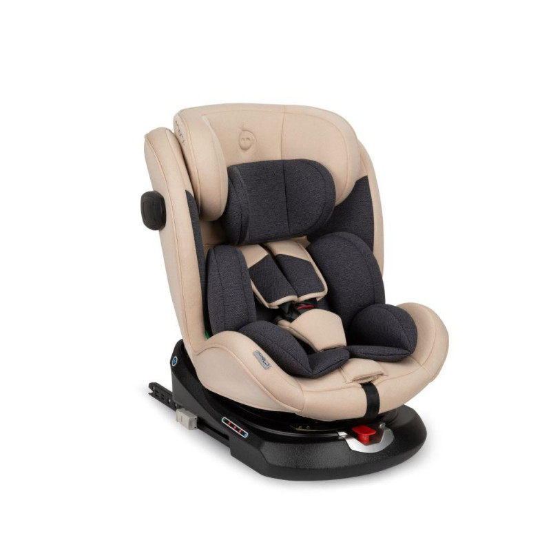 Autosedačka MoMi EMI i-Size pro děti 40–150 cm - béžová