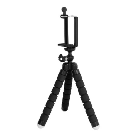 AG PREMIUM HFMTS Flexibilní tripod stativ pro mobilní telefon s úhlopříčkou 4-6,1" , černá