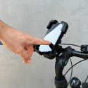 WOZINSKY WBHBK6 Držák telefonu na kolo/motorku, černý