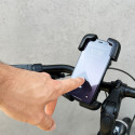WOZINSKY WBHBK6 Držák telefonu na kolo/motorku, černý