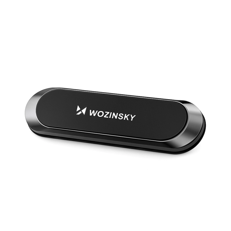 WOZINSKY WMH-01 Magnetický samolepící držák telefonu na palubní desku, černý