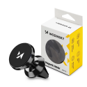 WOZINSKY WMH-04 Magnetický držák na mobilní telefon do mřížky ventilace automobilu, černý