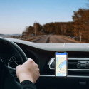 WOZINSKY WMH-04 Magnetický držák na mobilní telefon do mřížky ventilace automobilu, černý