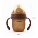 Kojenecká lahev Kidnort EPLE 150 ml 0-3 m - pudrově růžová – obrázek 3