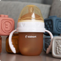 Kojenecká lahev Kidnort EPLE 150 ml 0-3 m - pudrově růžová – obrázek 4