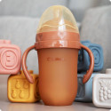 Kojenecká lahev Kidnort EPLE 250 ml 6m+ - hnědá – obrázek 4