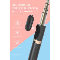WOZINSKY WSSTK-01-BK Selfie teleskopická tyč 74cm se stativem (tripod) a Bluetooth, černá
